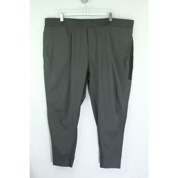 Fabletics Pants XXL Gray Womens Joggers Athleisure Stretch UPF 30+ New - Picture 1 of 10